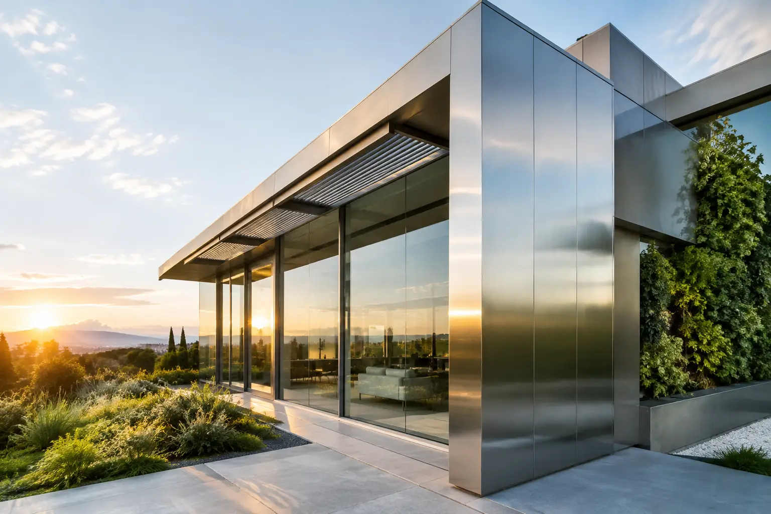 Architettura inox sostenibile e durata progettuale