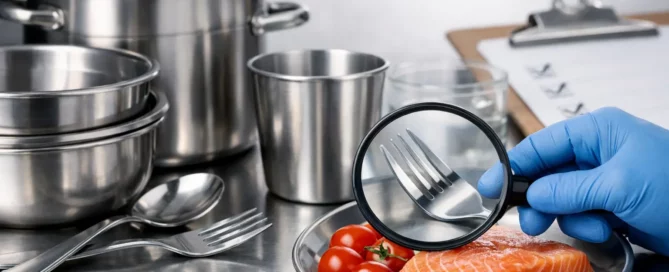 Certificazione MOCA per acciaio inox sicuro