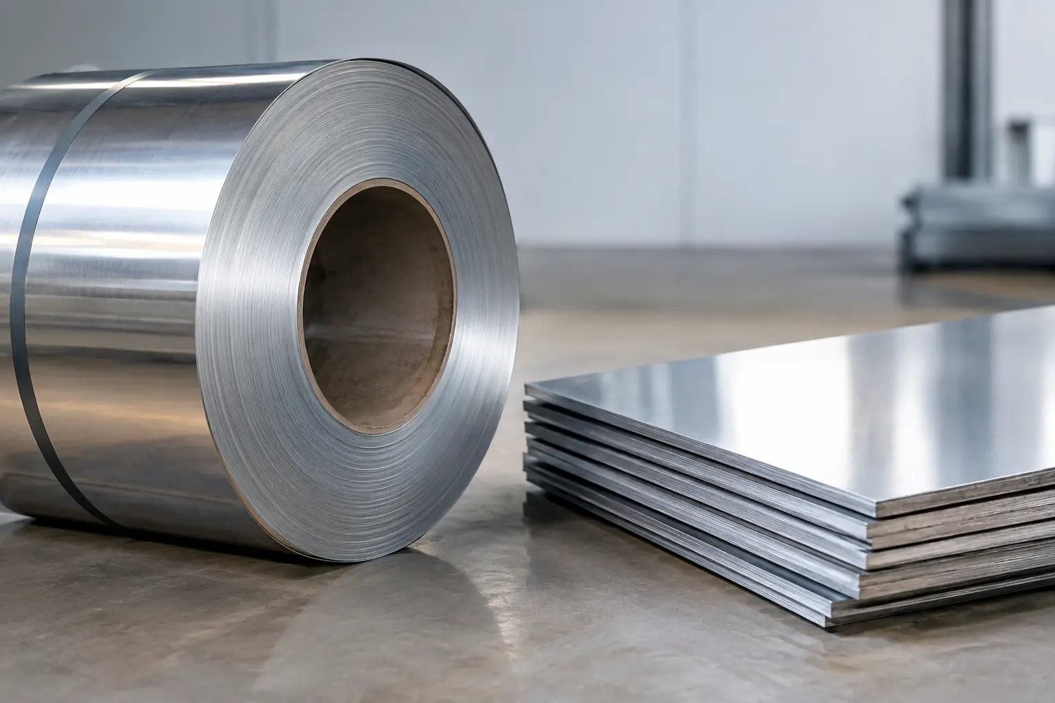 Coil inox vs lamiera piana: quale scegliere