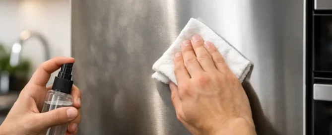 Come applicare trattamento anti impronta inox