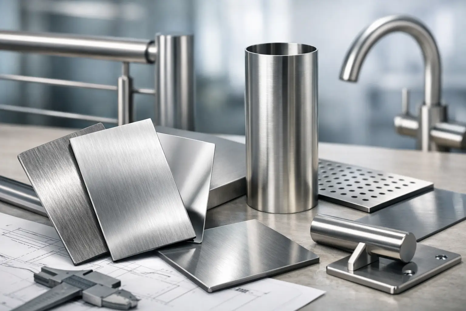 Come scegliere finiture inox per ogni progetto