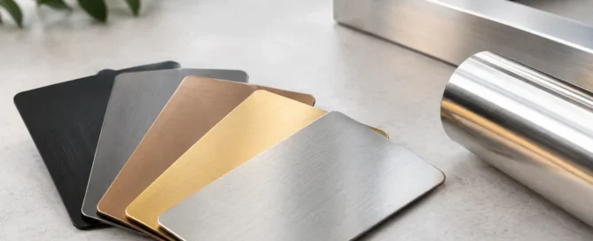 Finiture PVD per inox: colore, durata e progetto