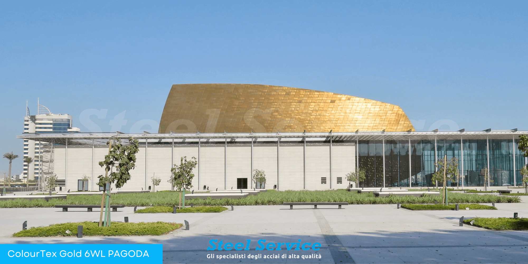 inox architettura pubblica 6WL GOLD PAGODA 9