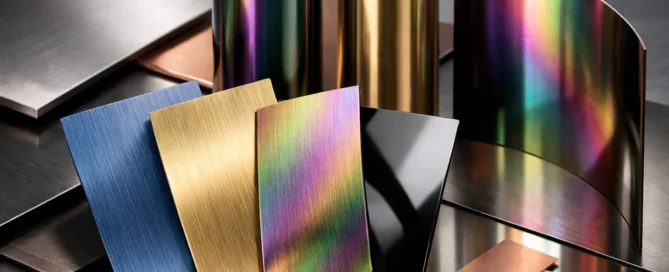 Inox colorato: finiture e criteri di scelta