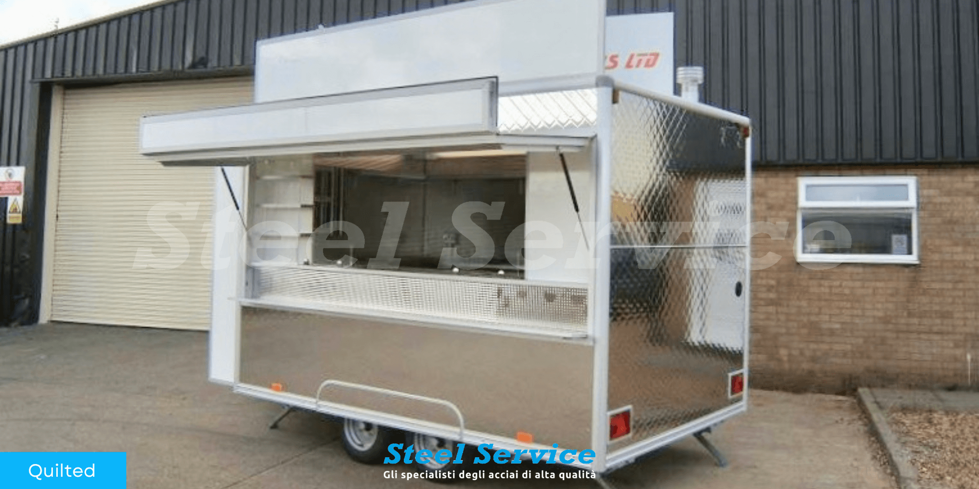 inox food truck QUILTED