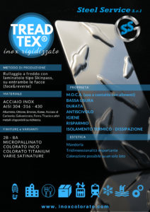 inox mandorlato TREADTEX - Scheda tecnica preview