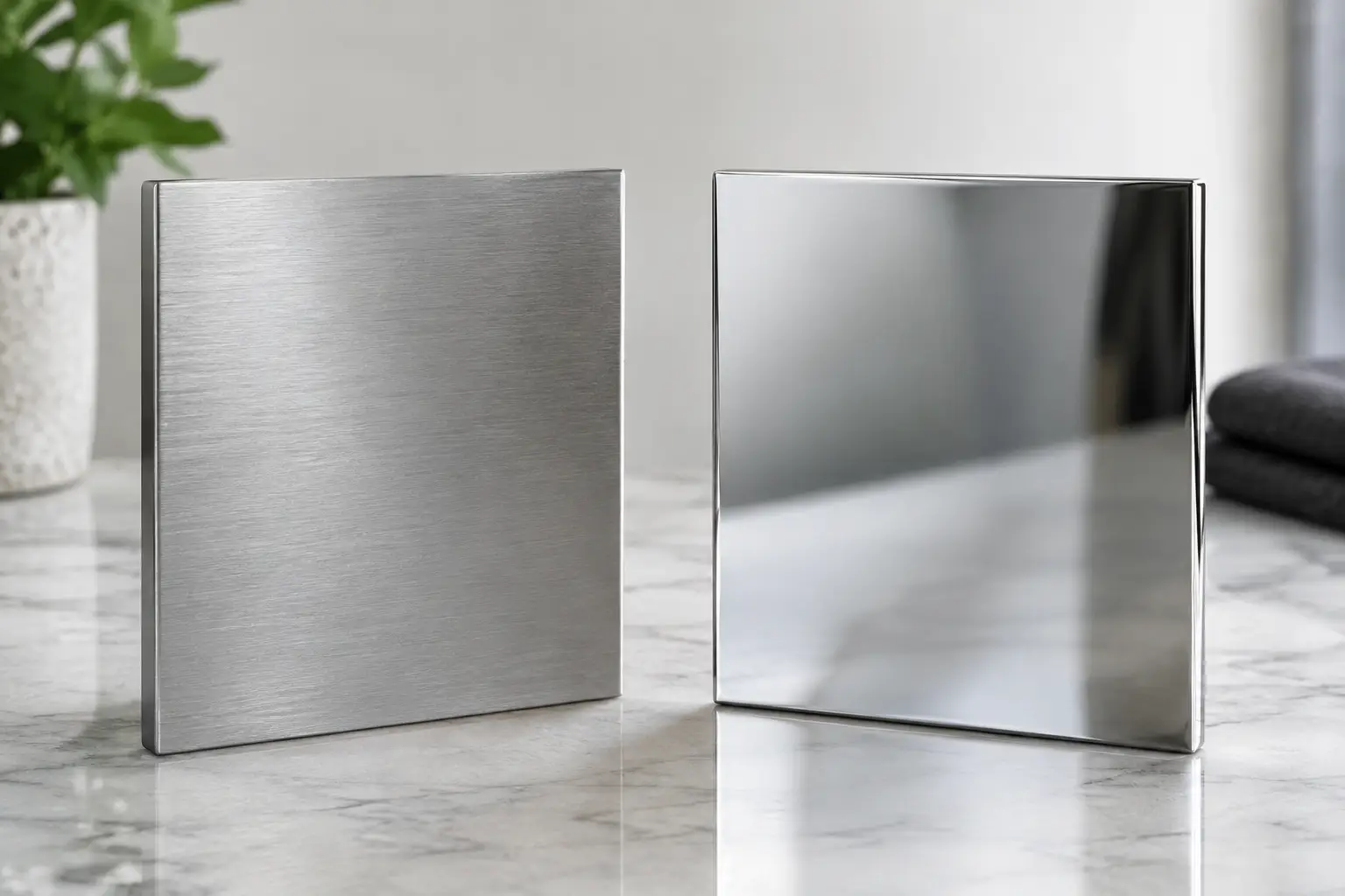 Inox satinato oppure lucido: quale scegliere?