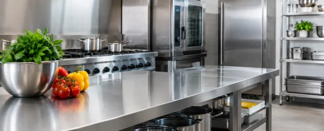 Migliori materiali per cucine industriali