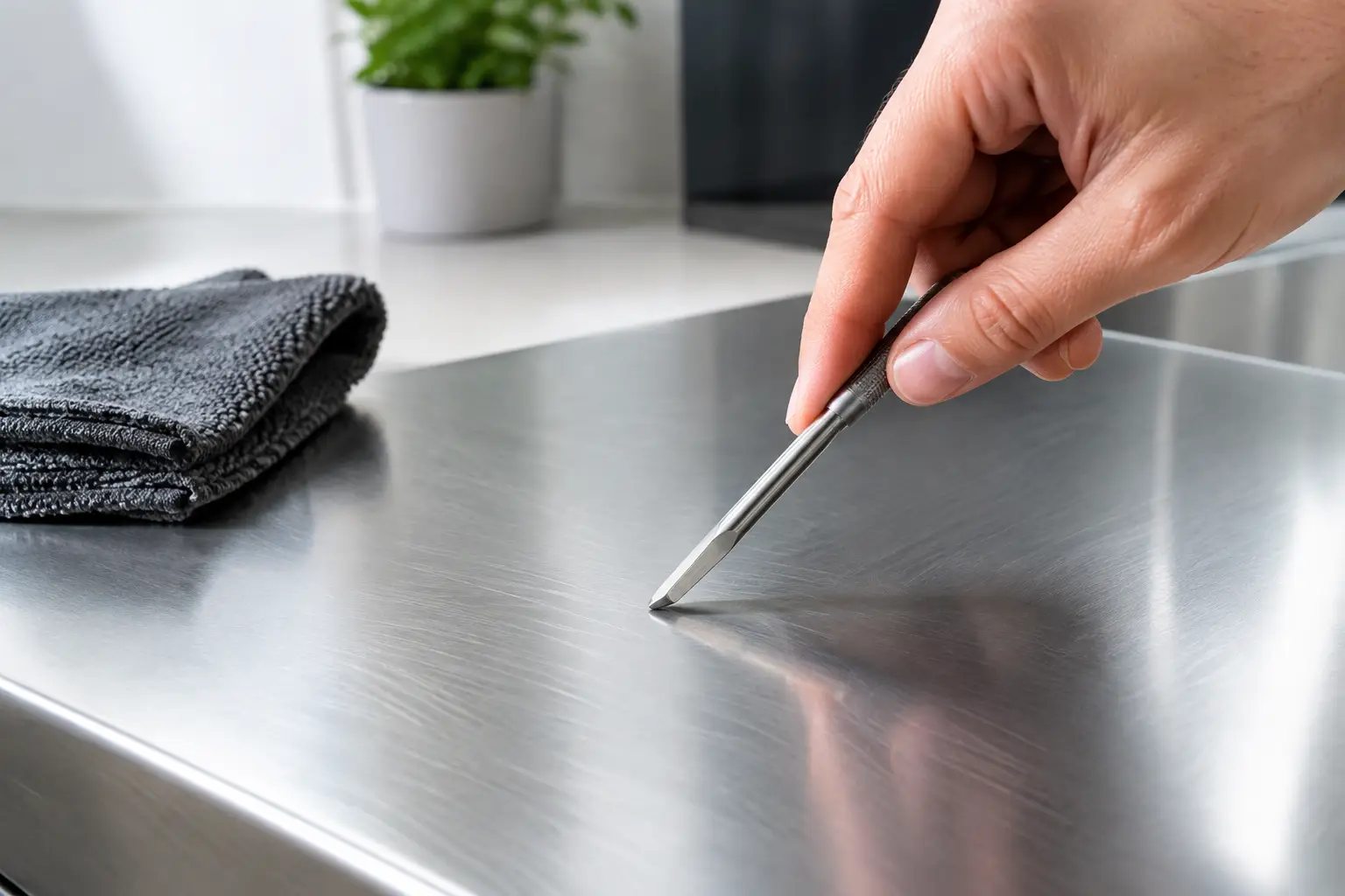 Quale finitura resiste ai graffi? Scelta inox