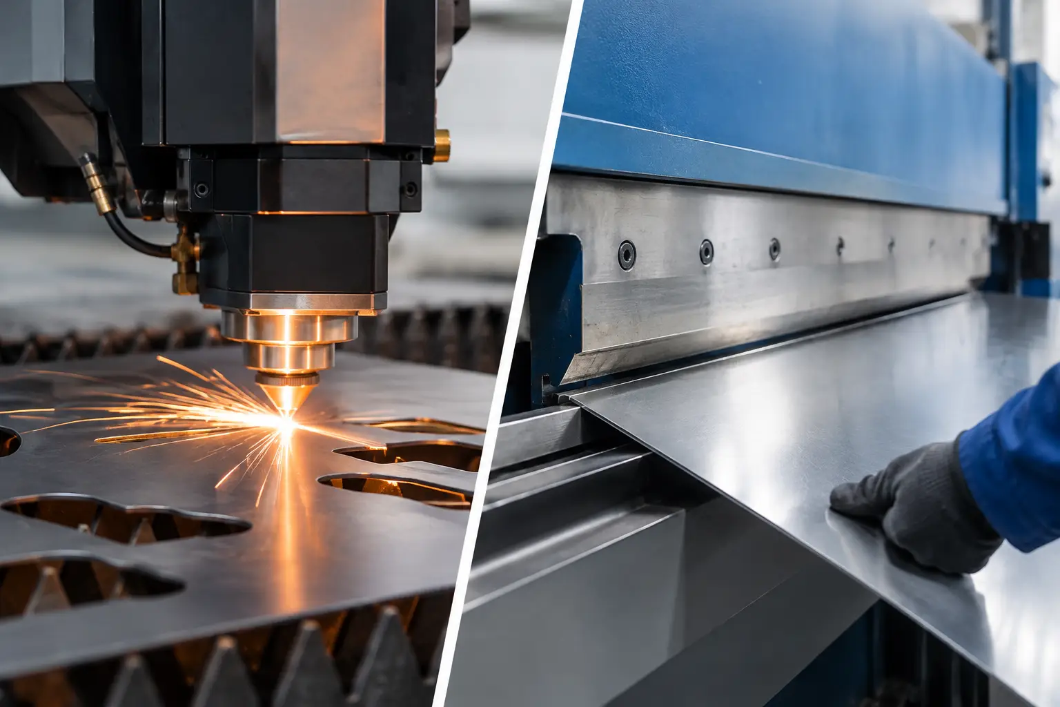 Taglio laser vs cesoiatura inox: quale scegliere