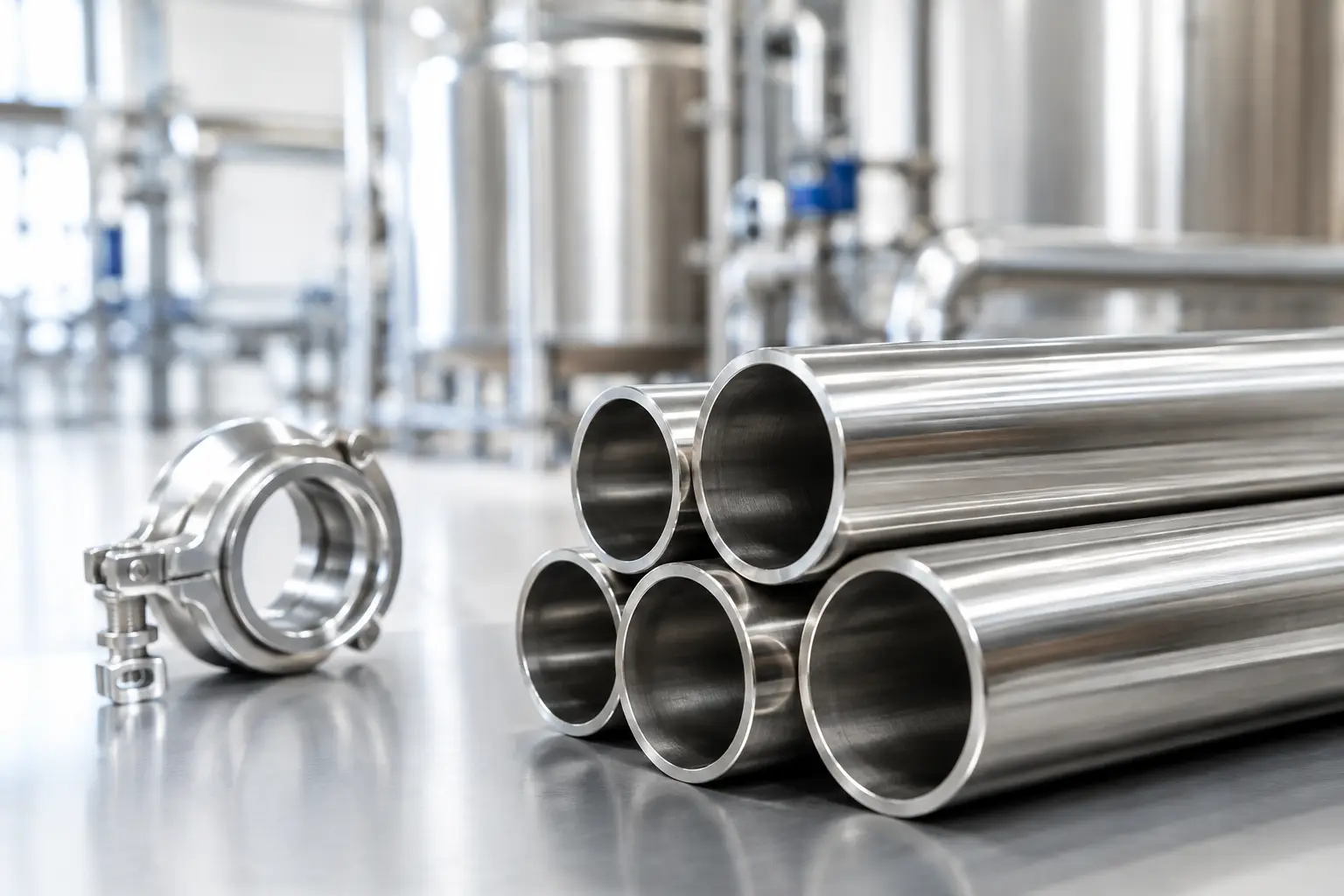 Tubi inox alimentari per impianti sicuri